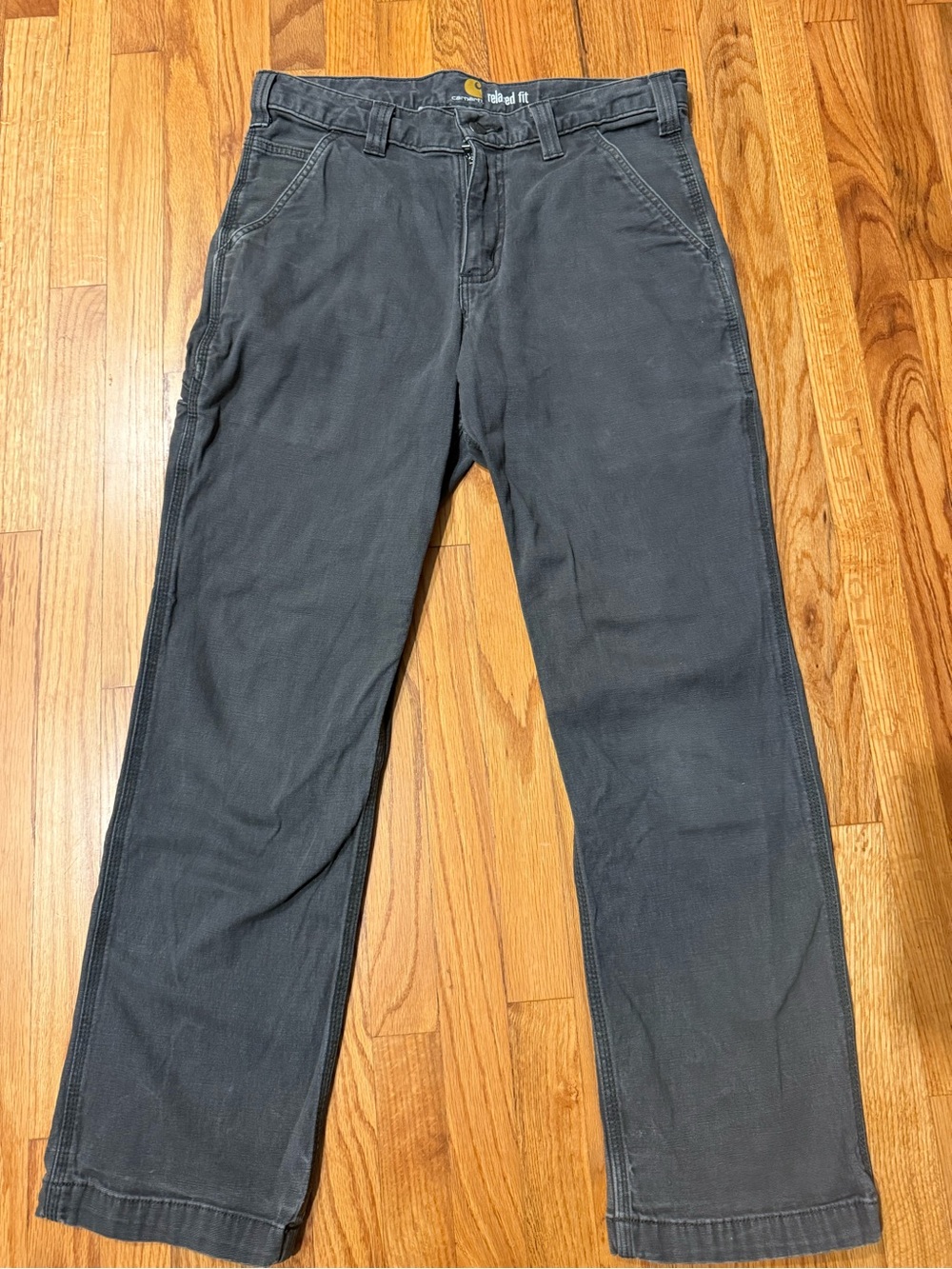 Carhartt Men’s Dark Gray Relaxed Fit 31x30